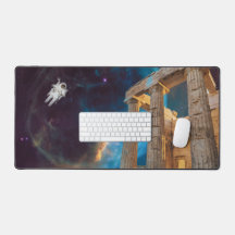 Parthenon Acropolis Griechenland trifft Raumfahrt