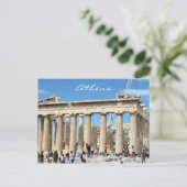 Parthenon Acropolis Postkarte (Stehend Vorderseite)