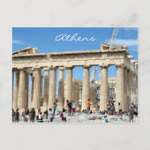 Parthenon Acropolis Postkarte (Vorderseite)