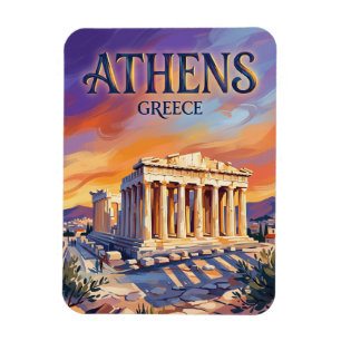 Parthenon (Akropolis) Griechenland Magnet
