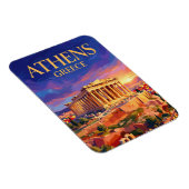 Parthenon (Akropolis) Griechenland Magnet (Rechte Seite)