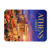 Parthenon (Akropolis) Griechenland Magnet (Horizontal)