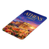 Parthenon (Akropolis) Griechenland Magnet (Linke Seite)