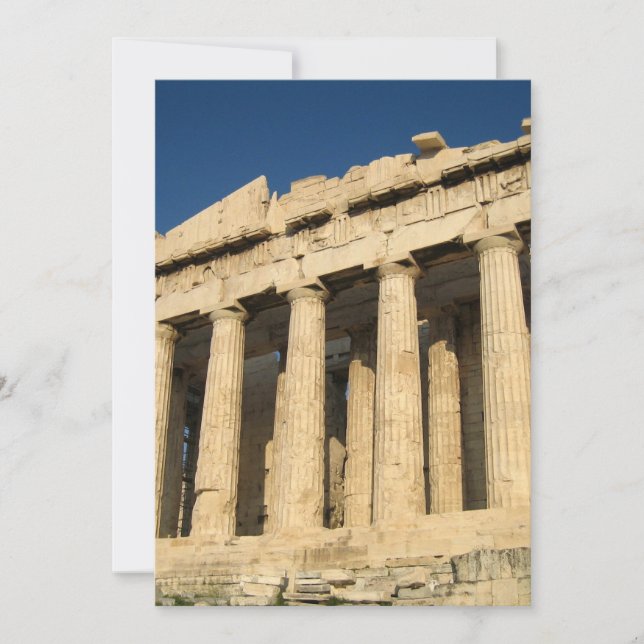 Parthenon Akropolis in Athen (Vorderseite)