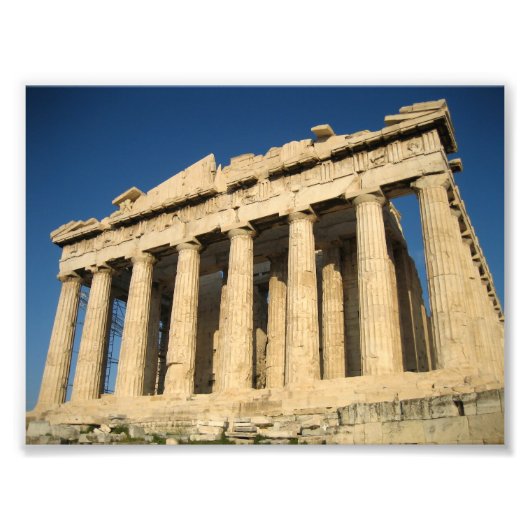 Parthenon Akropolis in Athen Fotodruck (Vorne)