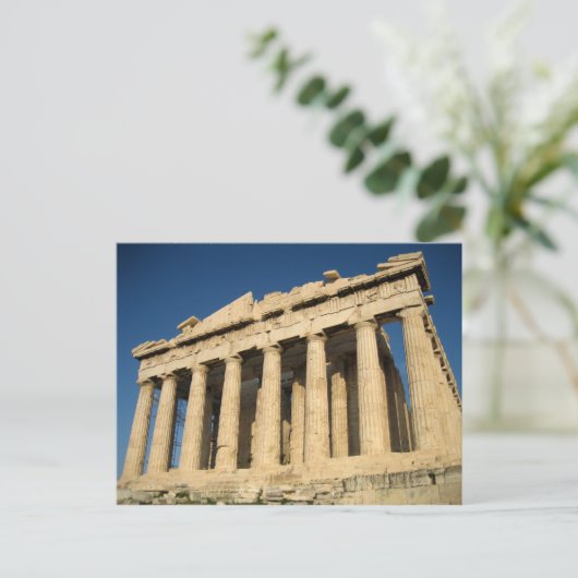 Parthenon Akropolis in Athen Postkarte (Stehend Vorderseite)