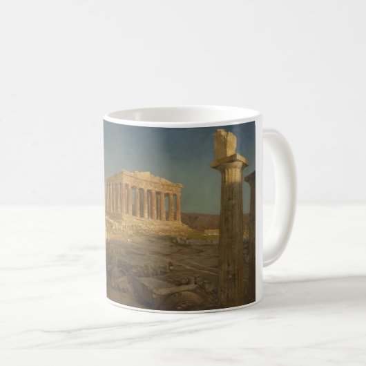 Parthenon (Altgriechischer Tempel, Sehenswürdigkei Kaffeetasse (VorderseiteRechts)