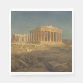 Parthenon (Altgriechischer Tempel, Sehenswürdigkei Serviette (Vorderseite)