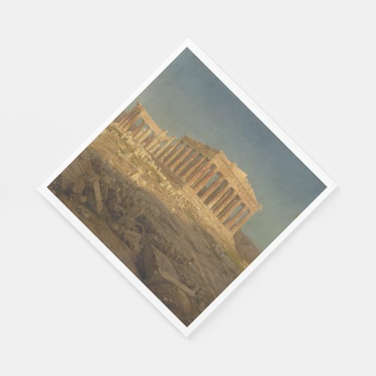 Parthenon (Altgriechischer Tempel, Sehenswürdigkei Serviette (Ecke)