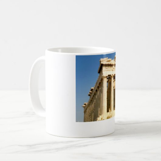 Parthenon, Athen, Griechenland Kaffeetasse (Vorderseite Links)