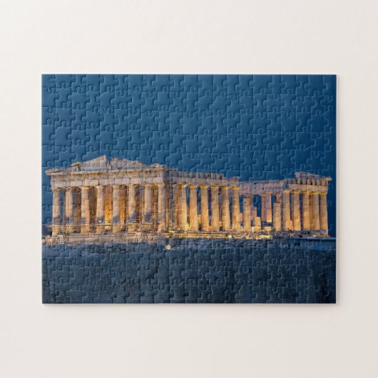 Parthenon. Athen, Griechenland Puzzle (Horizontal)