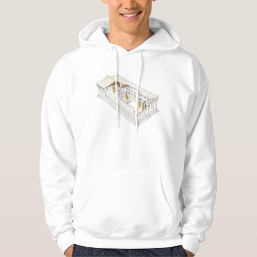 Parthenon Athen Hoodie (Vorderseite)
