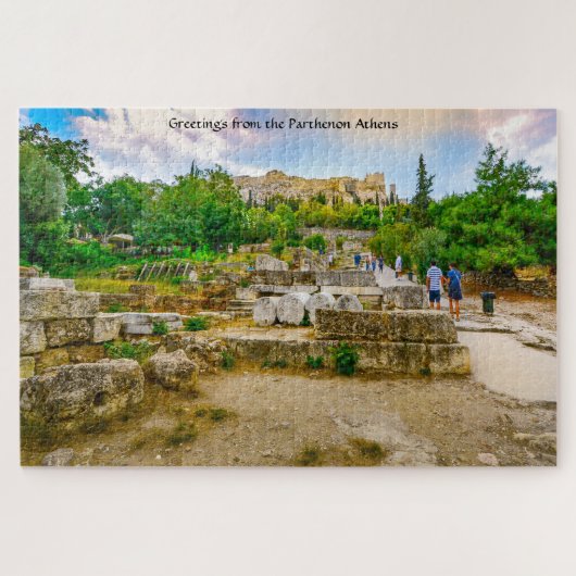 Parthenon Athen. Jigsaw Puzzle (Horizontal)