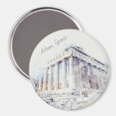 Parthenon Athens Griechenland Magnet - Alte Ruinen (Vorderseite/Rückseite)