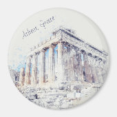 Parthenon Athens Griechenland Magnet - Alte Ruinen (Vorne)