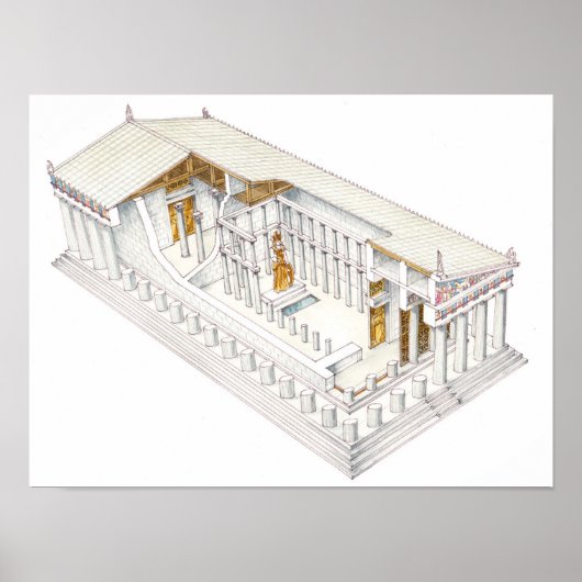Parthenon Athens Poster (Vorne)