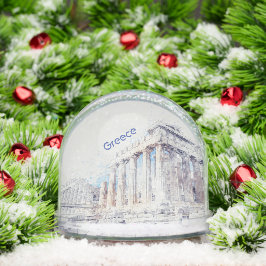 Parthenon Athens Snow Globe – Ancient Greece Schneekugeln