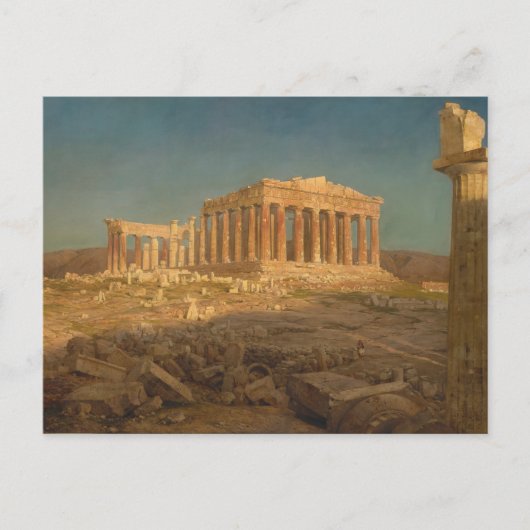 Parthenon - Frederic Edwin Church (1871) Postkarte (Vorderseite)