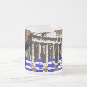 Parthenon Griechenland Mattglastasse