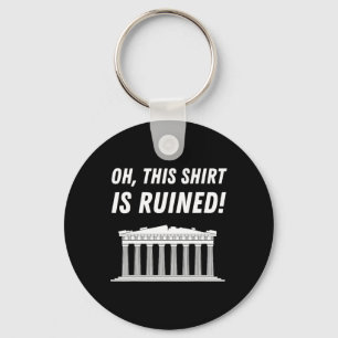 Parthenon Griechenland und Akropolis von Athen  Schlüsselanhänger