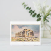 Parthenon in Akropolis, Athen, Griechenland, Vinta Postkarte (Stehend Vorderseite)
