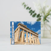 Parthenon in Akropolis Postkarte (Stehend Vorderseite)