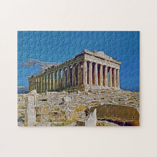Parthenon in Griechenland Puzzle (Horizontal)