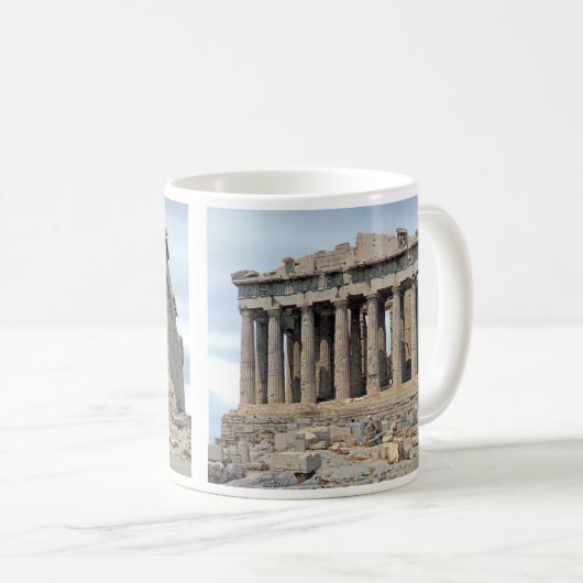 Parthenon Kaffeetasse (VorderseiteRechts)