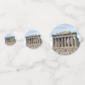 Parthenon Konfetti (Rückseiten)