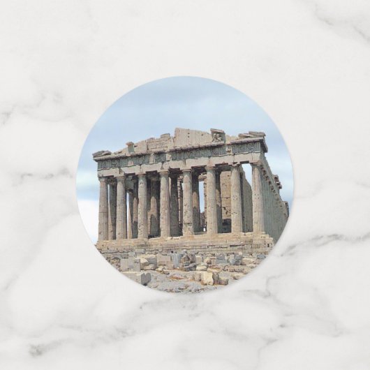 Parthenon Konfetti (Klein Vorderseite)
