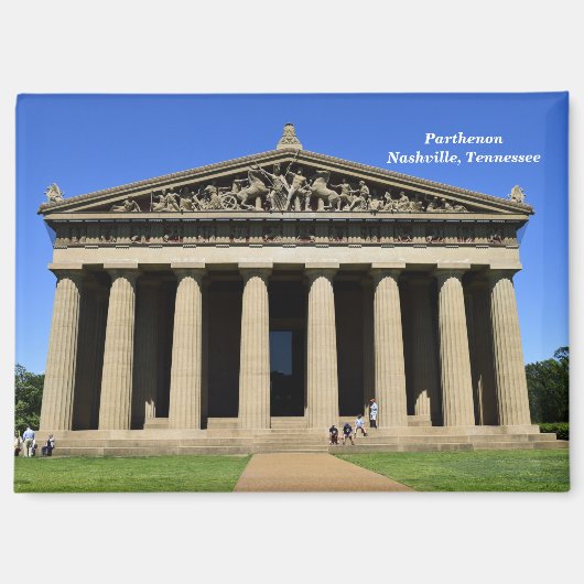 Parthenon Nashville Tennessee Magnet (Vorderseite)