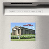 Parthenon Nashville, tennessee postcard Magnet (In Situ (Geschirrspüler))