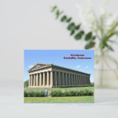 Parthenon Nashville, tennessee postcard Postkarte (Stehend Vorderseite)