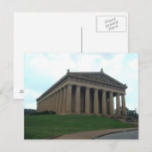 Parthenon Nashville TN Centennial Park Postcard Postkarte (Vorne/Hinten)