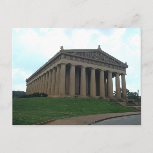 Parthenon Nashville TN Centennial Park Postcard Postkarte (Vorderseite)