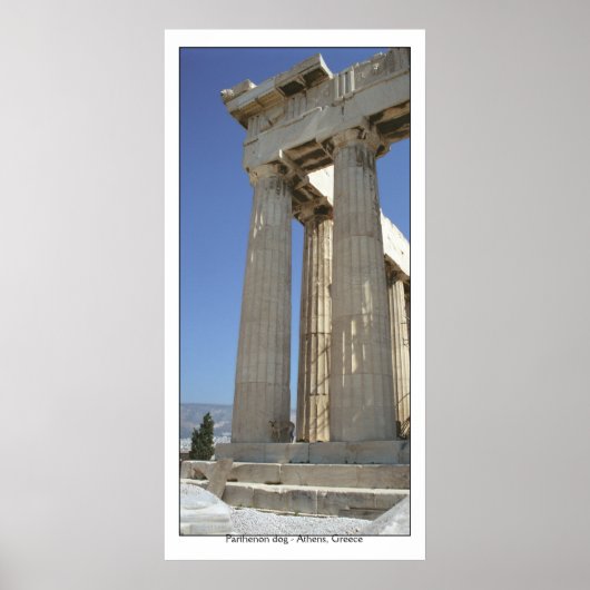 Parthenon Poster (Vorne)