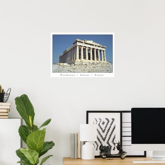 Parthenon Poster (Heimbüro)