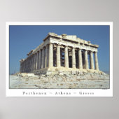 Parthenon Poster (Vorne)