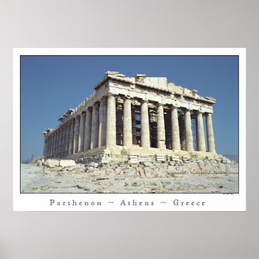 Parthenon Poster (Vorne)