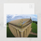 Parthenon Postkarte (Vorne/Hinten)