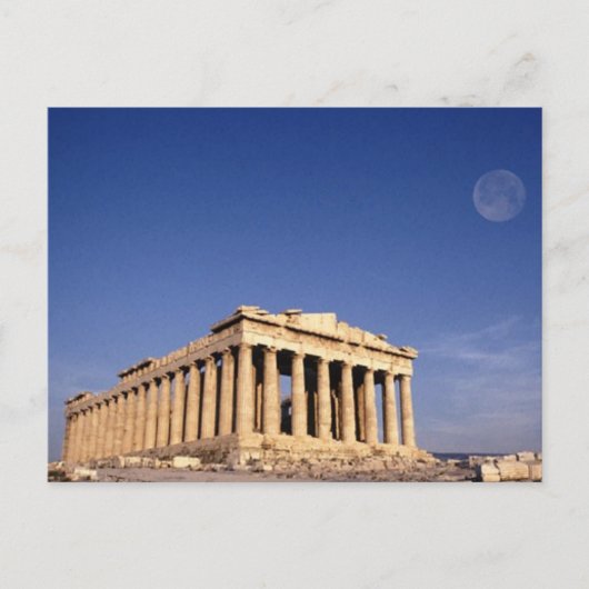 Parthenon Postkarte (Vorderseite)