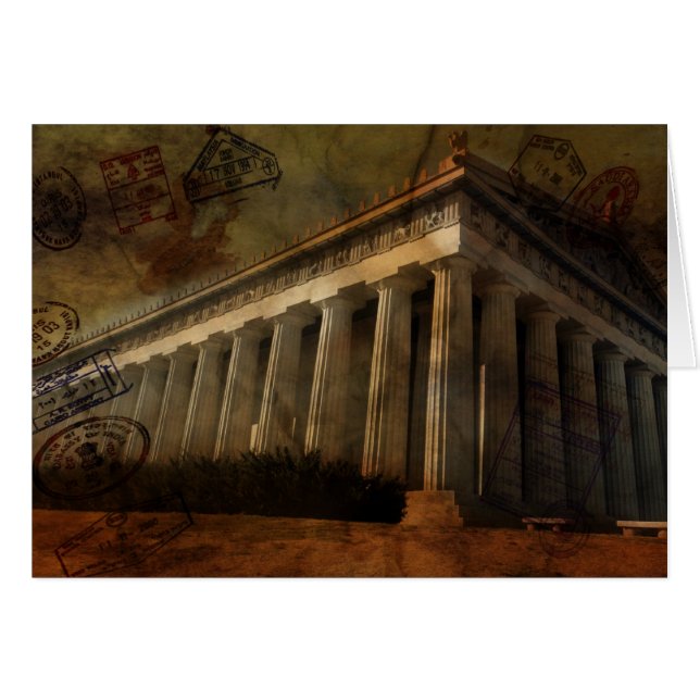 Parthenon, Tempel von Athene (Vorderseite (Horizontal))