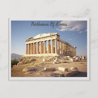 Parthenon von Athen Postkarte