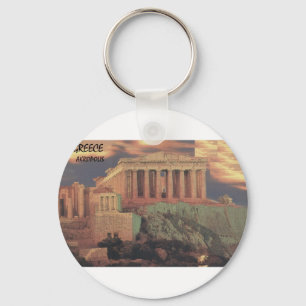 Parthenon-Wolken Griechenlands Athen (St.K) Schlüsselanhänger