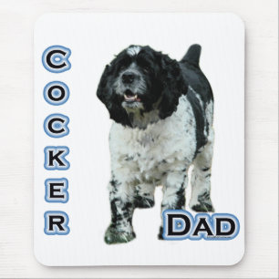 Parti Cocker Spaniel Vater 4 Mousepad