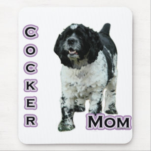 Parti Cocker Spanische Mama; Mama von Cocker Spani Mousepad