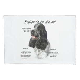 Parti English Cocker Spanische Geschichte Kissenbezug