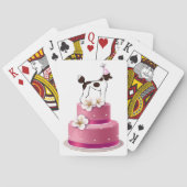 Parti-Poodle-Karten Spielkarten (Rückseite)