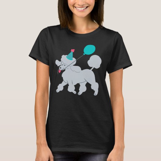 Parti Poodle Parade T-Shirt (Vorderseite)
