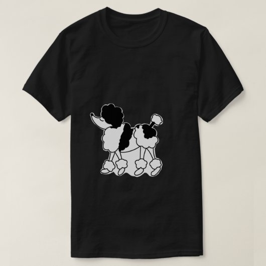 Parti Poodle! Sticker.png T-Shirt (Design vorne)